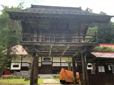 熱塩観音(示現寺)の山門・神門
