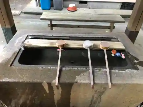 白羽神社の手水