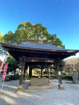 鑁阿寺の手水舎