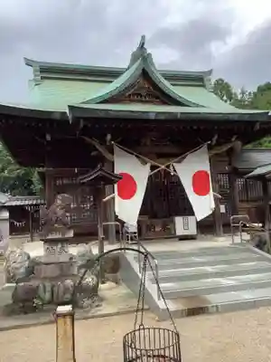 若宮八幡社（力長町）の本殿・本堂