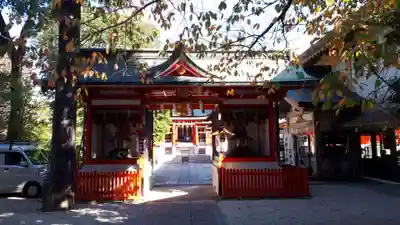 馬橋稲荷神社の山門・神門
