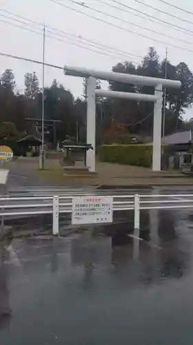 常陸二ノ宮　静神社の鳥居