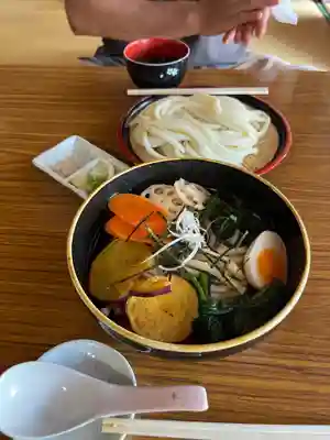 白笹稲荷神社の食事