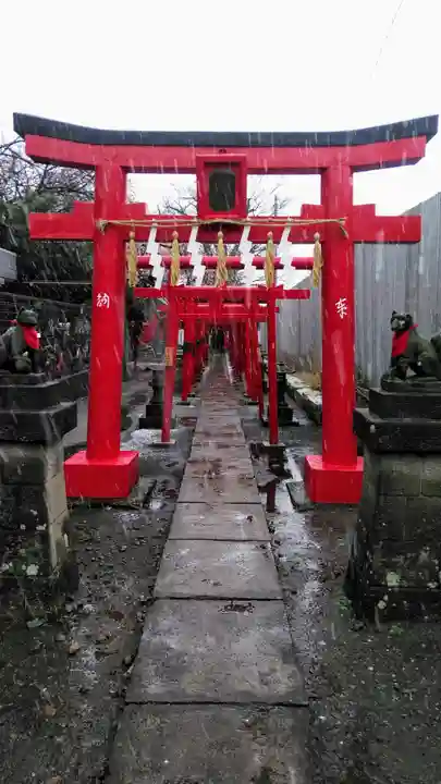 笠森稲荷神社の鳥居