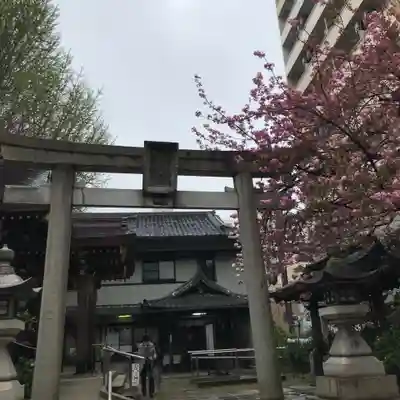 白龍神社の鳥居