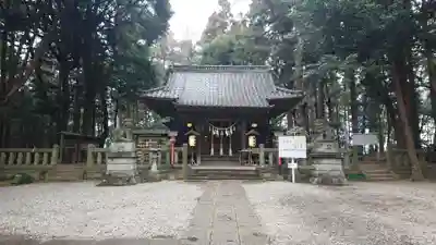 間々田八幡宮の本殿・本堂