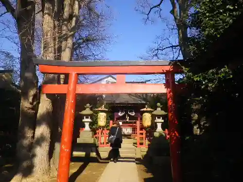 由比若宮（元鶴岡八幡宮）の鳥居