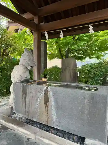 石濱神社の手水