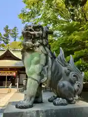 國魂神社の狛犬