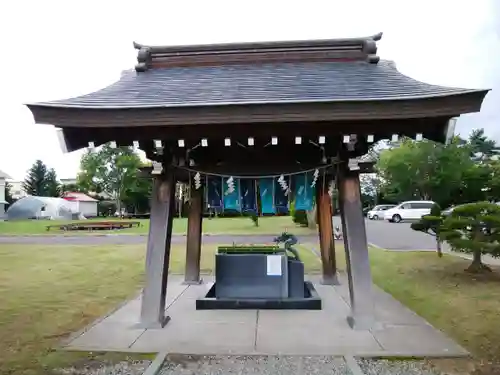 美瑛神社の手水