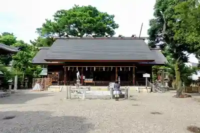 安久美神戸神明社の本殿・本堂