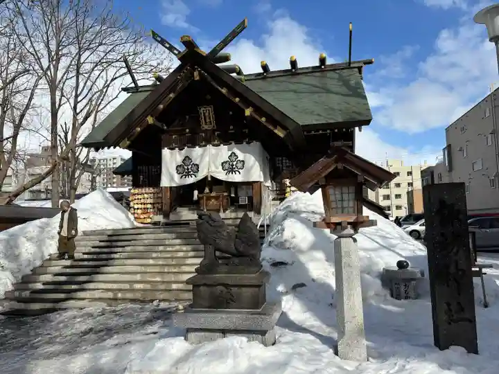 札幌諏訪神社の本殿・本堂