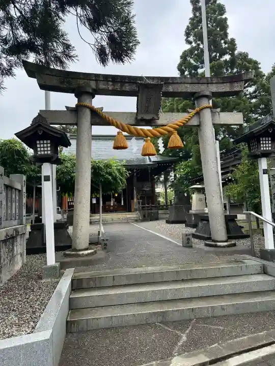 奥田神社の鳥居