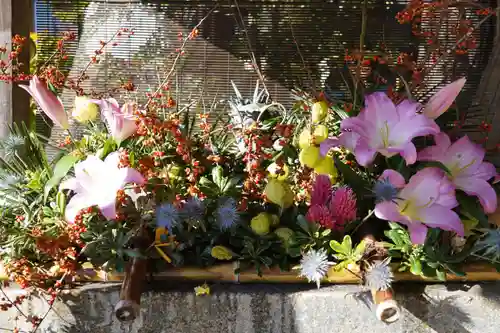 國魂神社の手水