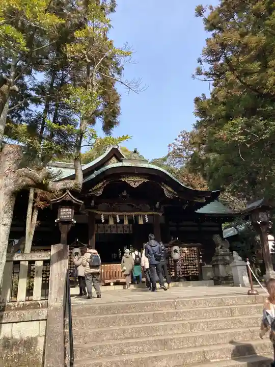 岡崎神社の本殿・本堂
