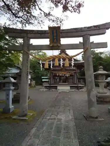 藁園神社の鳥居