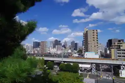 品川神社の周辺