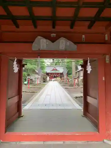 富士山東口本宮 冨士浅間神社の山門・神門