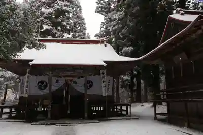 帳附神社の本殿・本堂