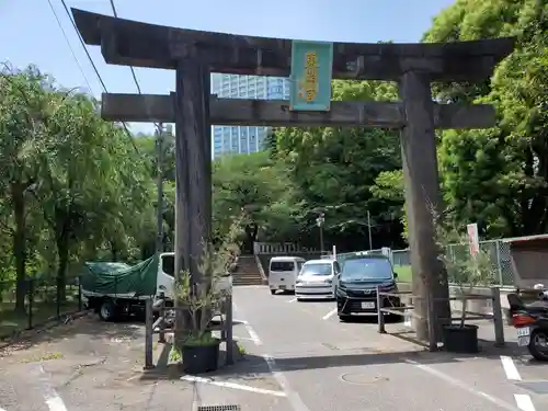 芝東照宮の鳥居