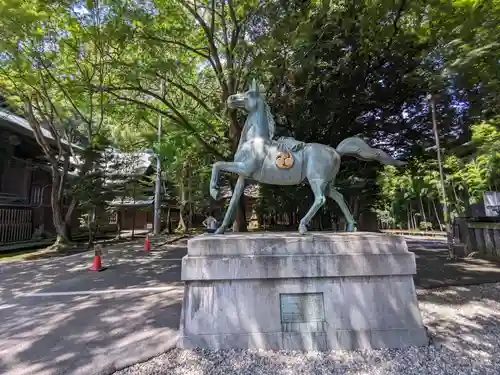 宇都宮二荒山神社の狛犬