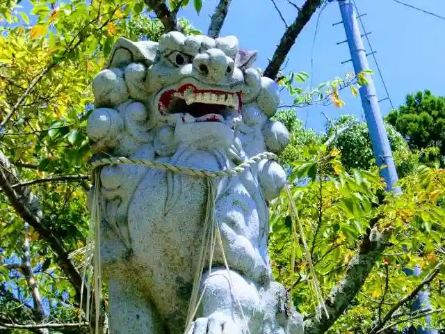 八幡大神の狛犬