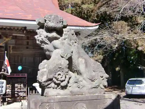 亀岡八幡宮の狛犬