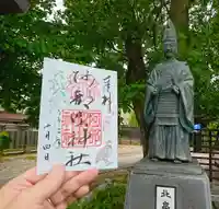 阿部野神社の像