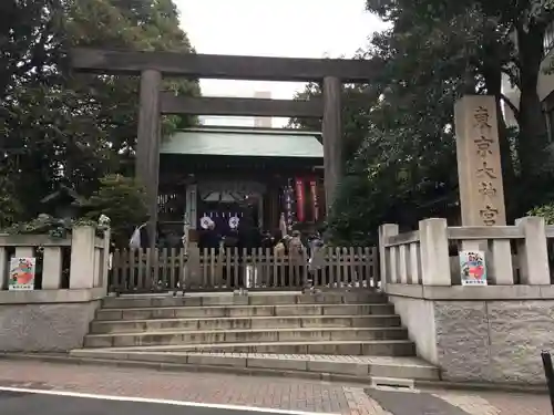 東京大神宮の鳥居