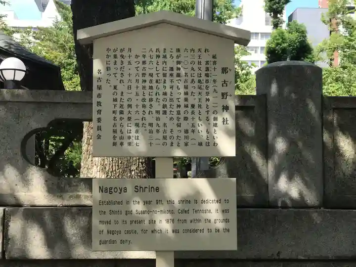 那古野神社の歴史