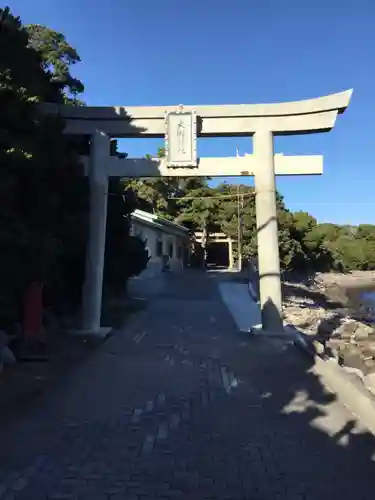 大瀬神社の鳥居