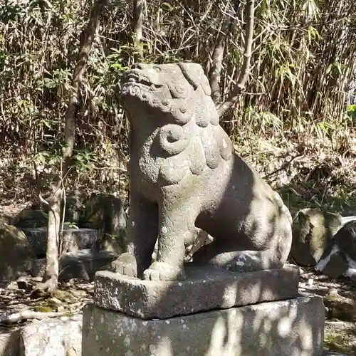 羽豆神社の狛犬