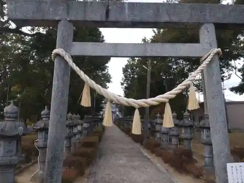 小川神社の鳥居