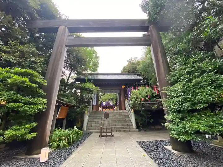 東京大神宮の鳥居