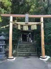 荒立神社の鳥居