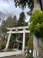 富士山東口本宮 冨士浅間神社の鳥居