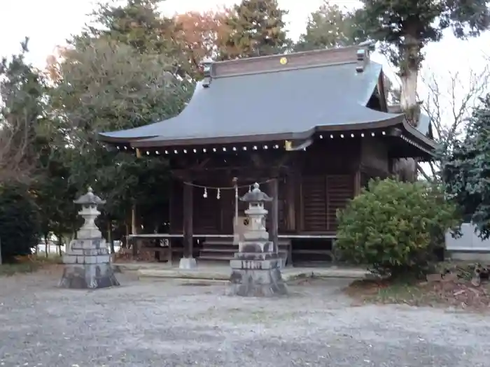飯田神社の本殿