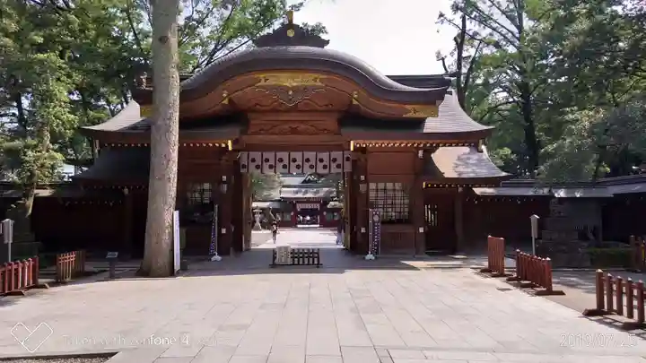 大國魂神社の山門・神門