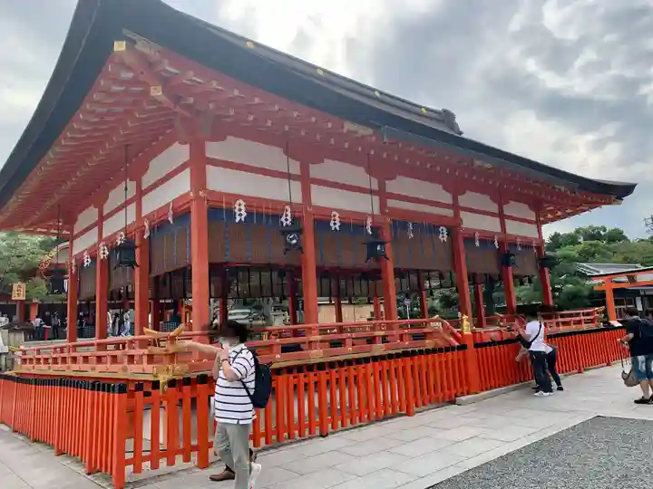 伏見稲荷大社の本殿・本堂