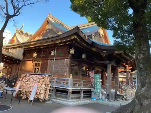 湯島天満宮の本殿・本堂