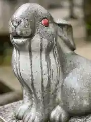 岡崎神社の狛犬