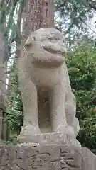 下野國一社八幡宮の狛犬