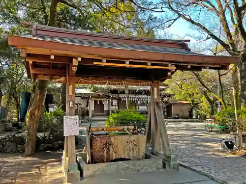 大井神社の手水