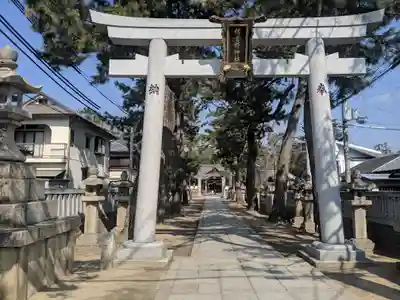 猪名野神社の鳥居
