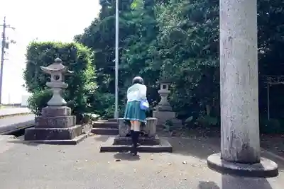 壹宮神社の手水舎