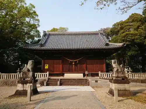 城ヶ入白山神社の本殿・本堂