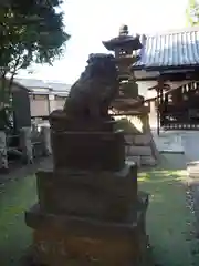 中村八幡神社の狛犬