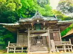 蚕影神社の本殿