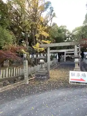 七所神社の鳥居