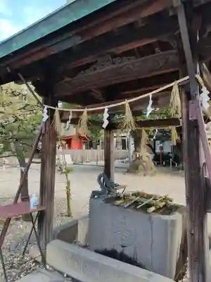 伊賀八幡宮の手水舎